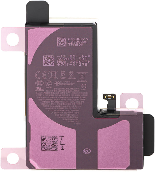 Bateria Apple iPhone 15 Pro, Service Pack 661-35694