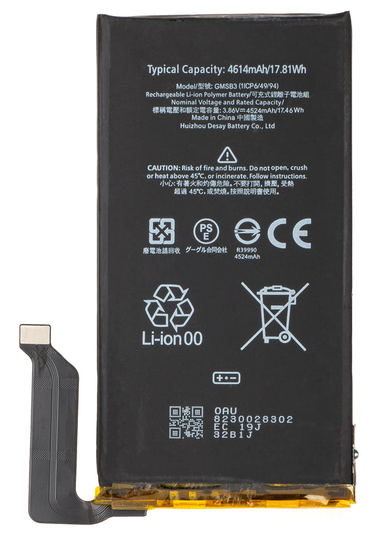 Bateria para Google Pixel 6, GMSB3