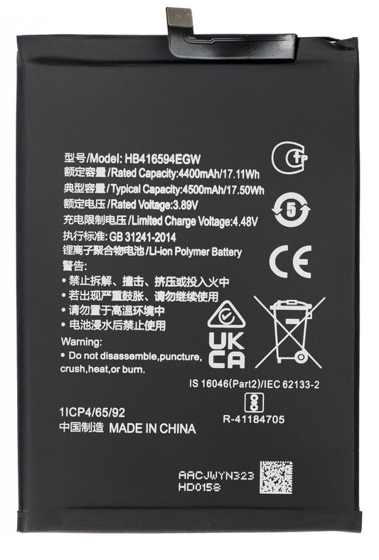 Bateria para Honor 90 Lite / X8a, HB416594EGW