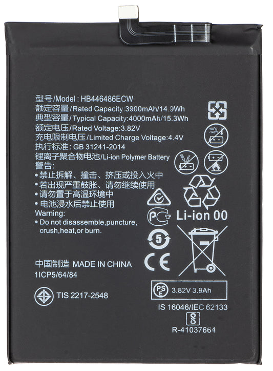 Bateria para Huawei P smart Pro 2019 / P20 lite (2019) / P Smart Z, HB446486ECW