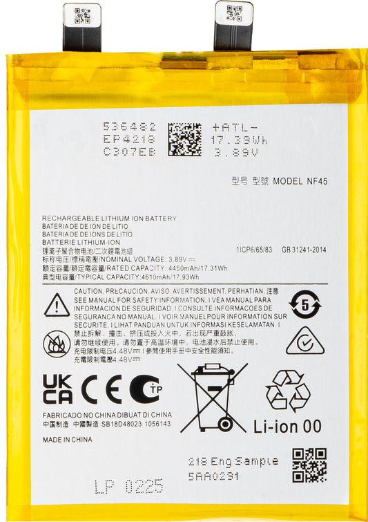 Bateria para Motorola Edge 30 Ultra, NF45