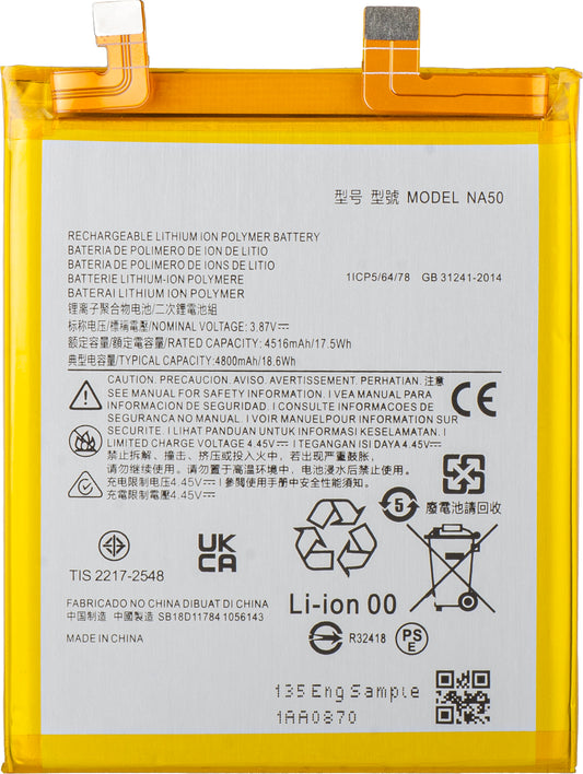 Bateria para Motorola Edge 30 Pro, NA50