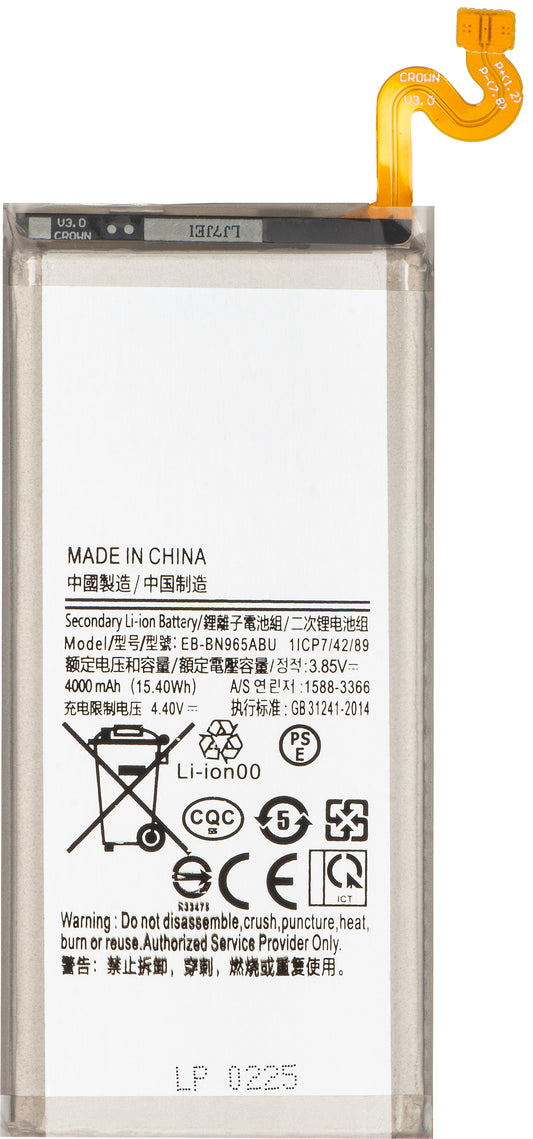 Bateria para Samsung Galaxy Note 9 N960, EB-BN965AB