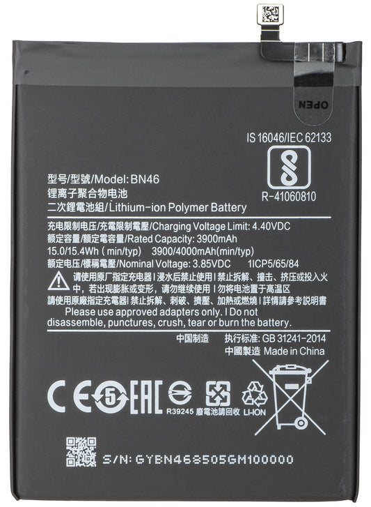 Bateria para Xiaomi Redmi Note 8T / Note 8 / 7, BN46