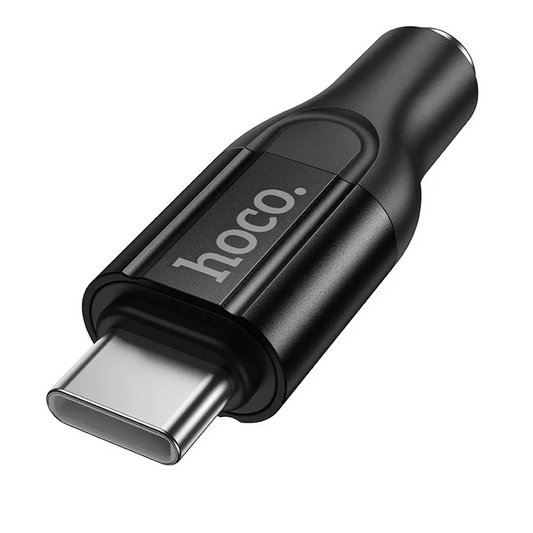 Adaptador Áudio USB-C - 3.5mm HOCO UPA35, Preto