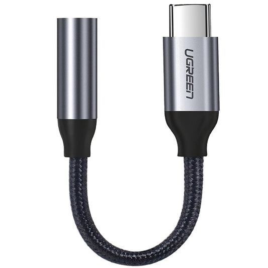 Adaptador de Áudio USB-C - 3.5mm UGREEN AV142, Cinzento