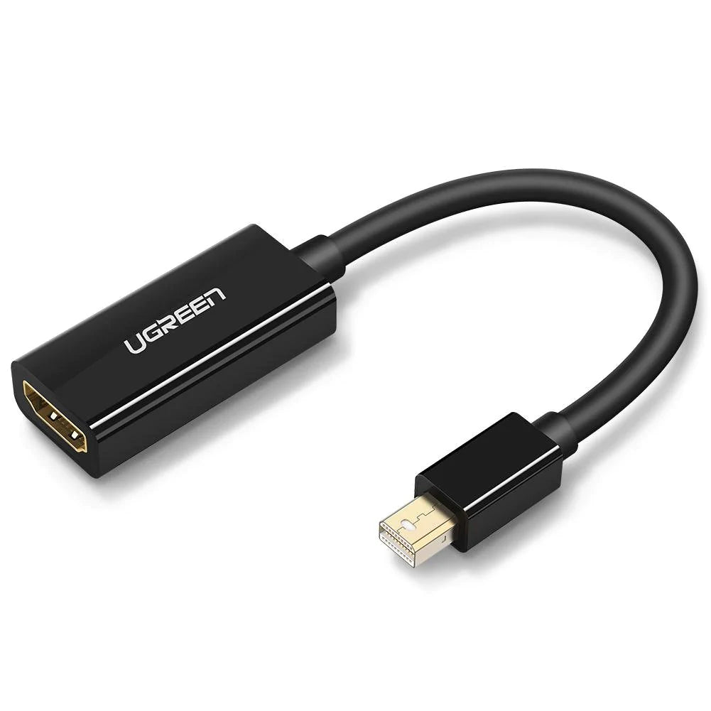 Adaptador de Vídeo UGREEN MD112 (10461), MiniDisplayPort - HDMI, Preto