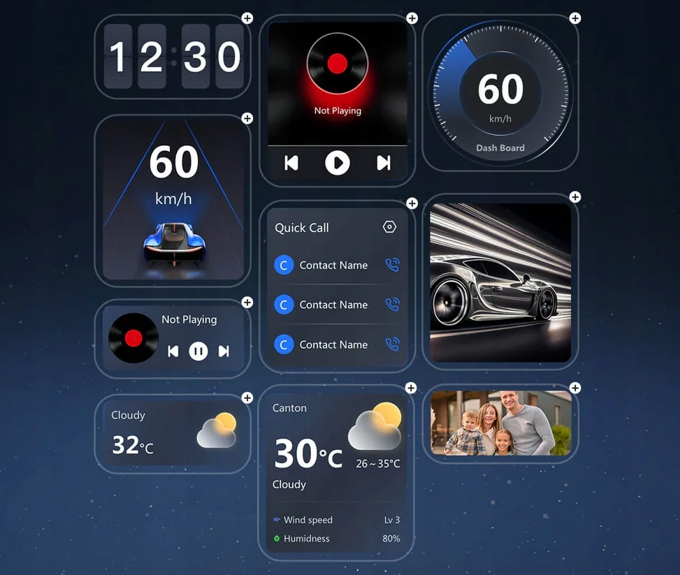 Adaptador Carplay / Android Auto Wireless Ottocast OttoAibox P3 Lite para Apple iPhone / Série Android