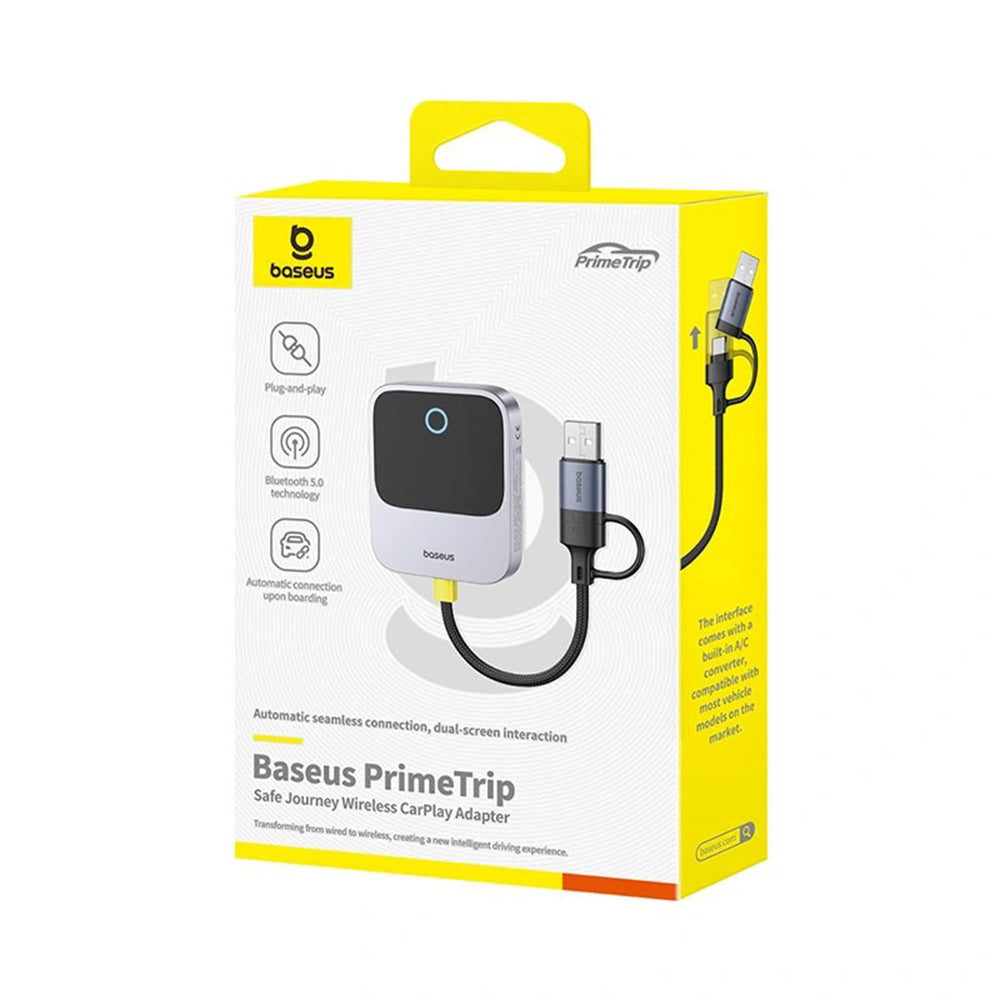 Baseus PrimeTrip Wireless Carplay Adapter for Apple iPhone Series C10745100813-00