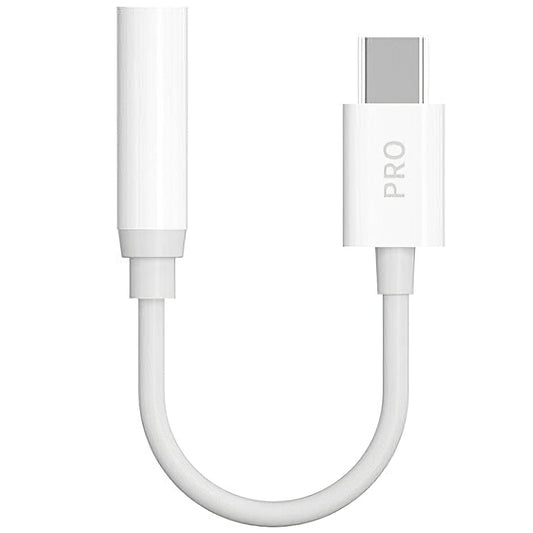 Adaptador de áudio USB-C - 3,5 mm Dudao L16CPro, branco