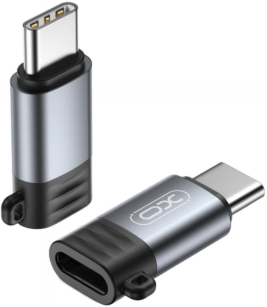 Adaptador de Dados e Carregamento Lightning - USB-C XO Design NB263A, Preto