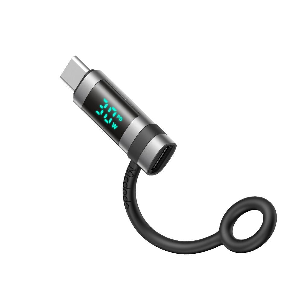 Adaptador de Dados e Carregamento Lightning - USB-C McDodo OT-0180 Pigeon Display, Preto