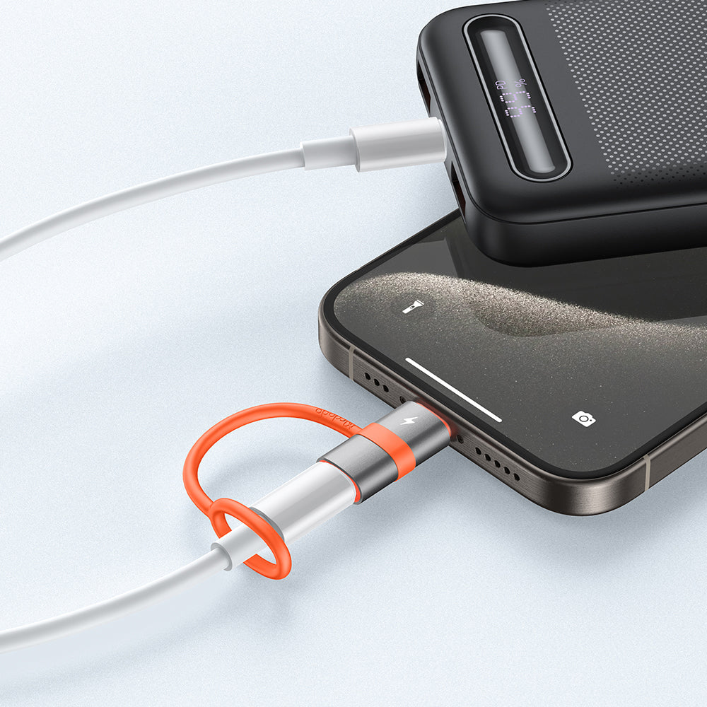 Adaptador de Dados e Carregamento Lightning - USB-C McDodo OT-5530, Cinzento