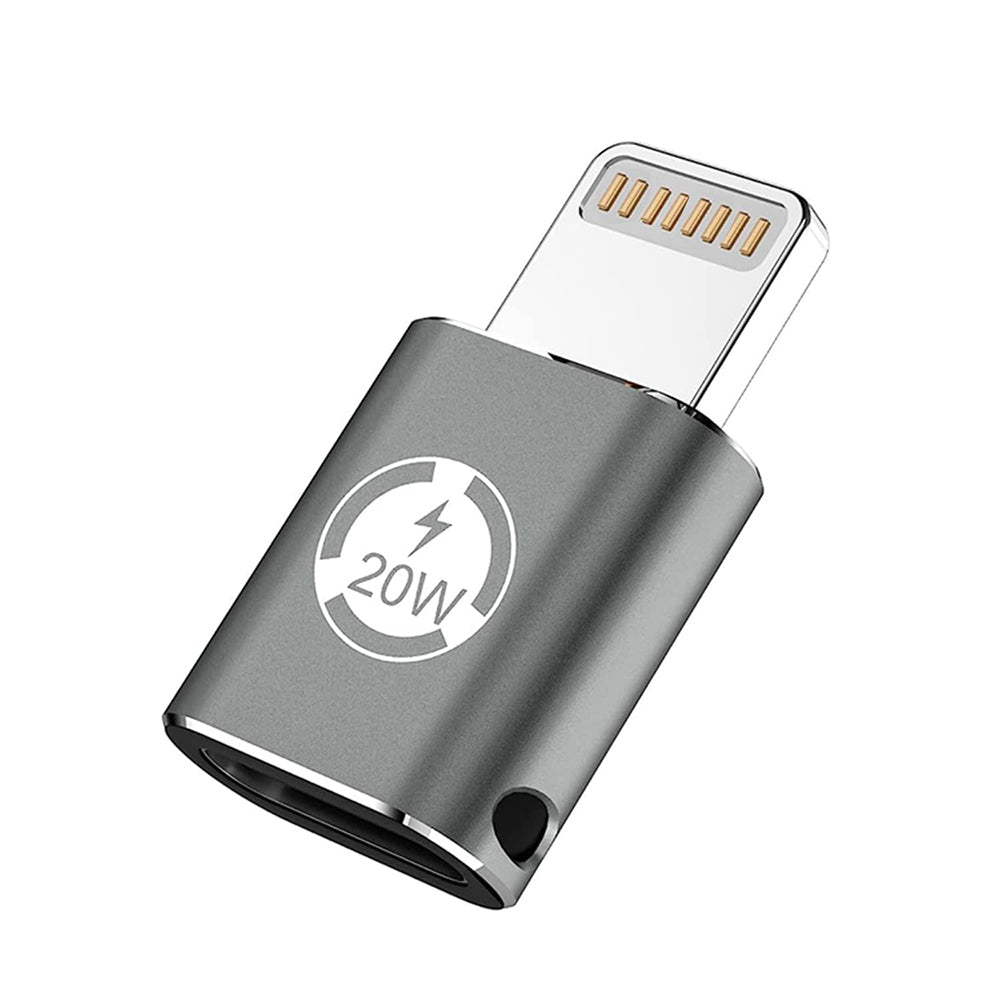 Adaptador de Dados e Carregamento USB-C - Lightning Techsuit A11 TitanCoreX, Cinzento