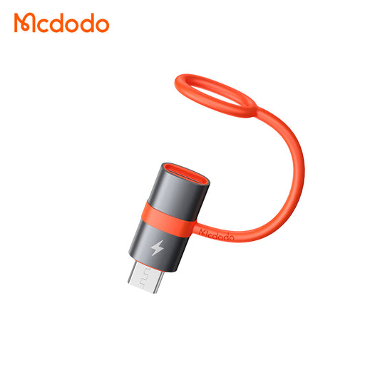Adaptador de Dados e Carregamento USB-C - microUSB McDodo OT-3820, Cinzento