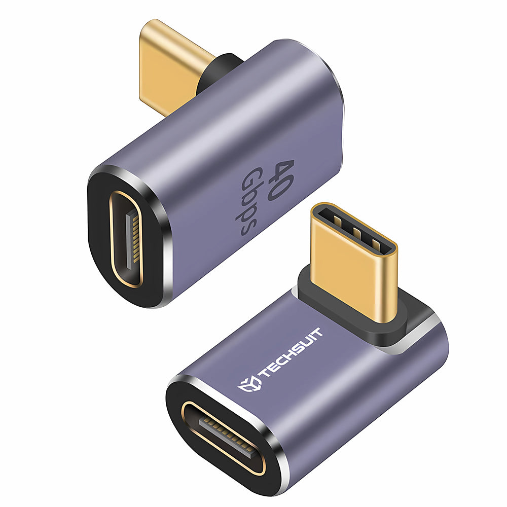 Adaptador de Dados e Carregamento USB-C - USB-C Techsuit A12 TitanCoreX, Cinzento