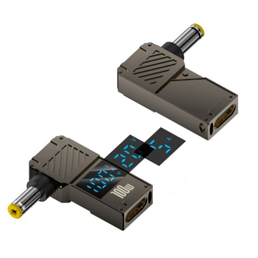 Adaptador de Carregamento Techsuit LaptopPlugX A22, DC - USB-C, Cinzento
