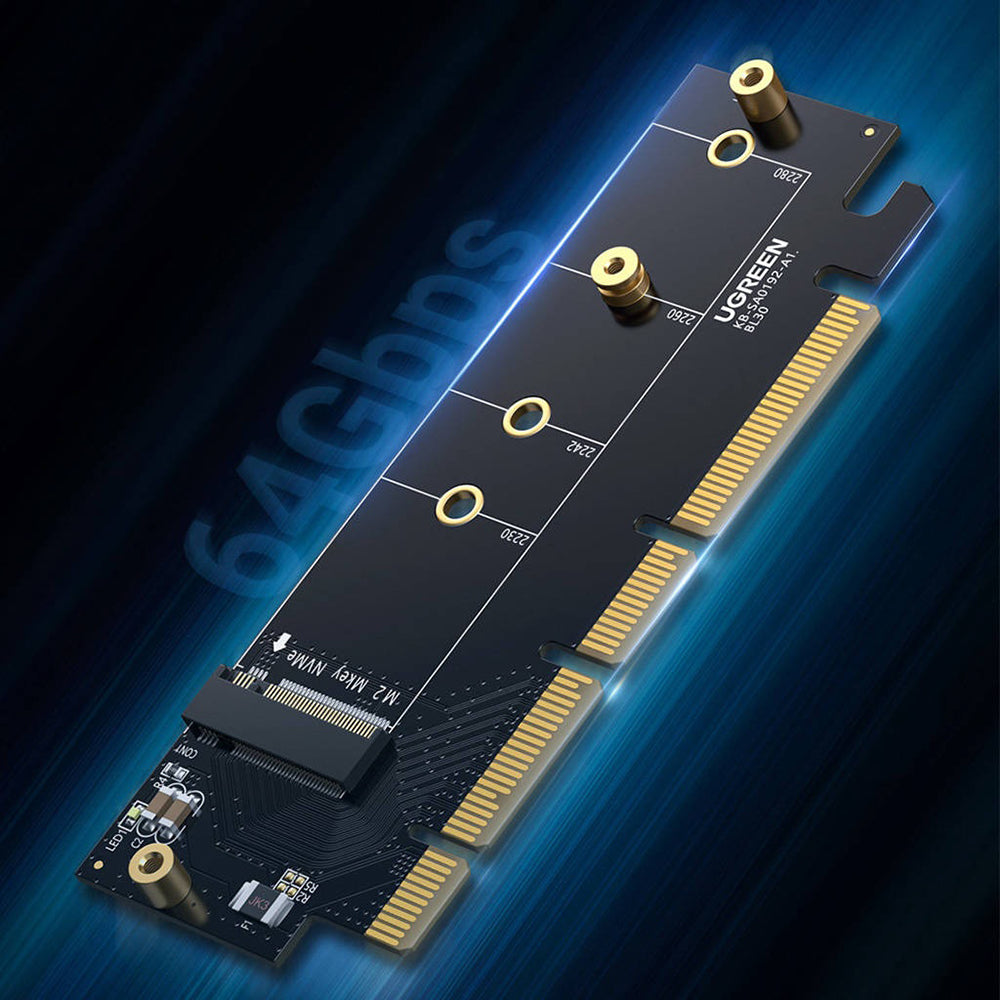 Adaptador Interface SSD UGREEN CM465 (30715), NVMe M.2 - PCIe 4.0 X4