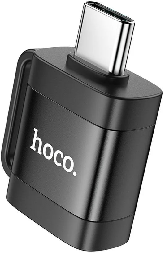 Adaptador OTG USB-C - USB-A HOCO UA31C, Preto