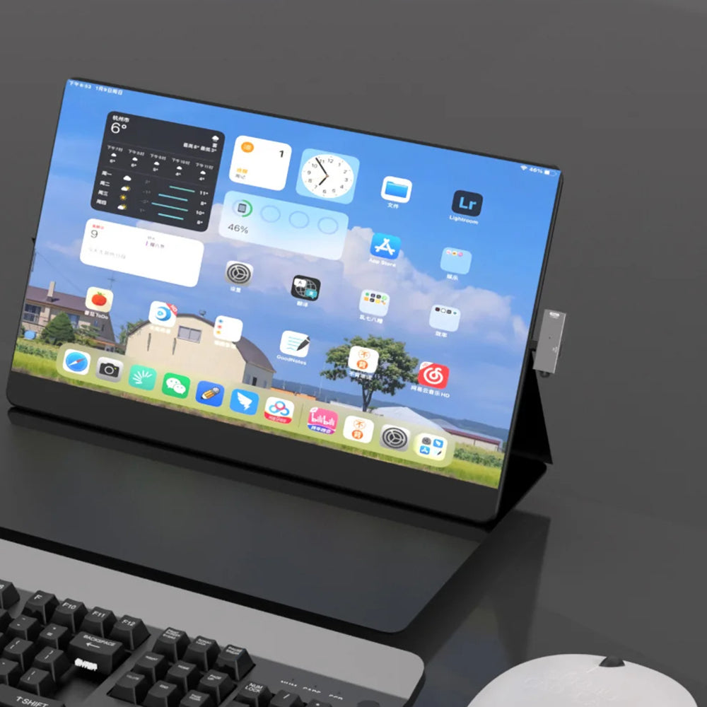 Adaptador OTG USB-C - USB-A Techsuit A21, Cinzento