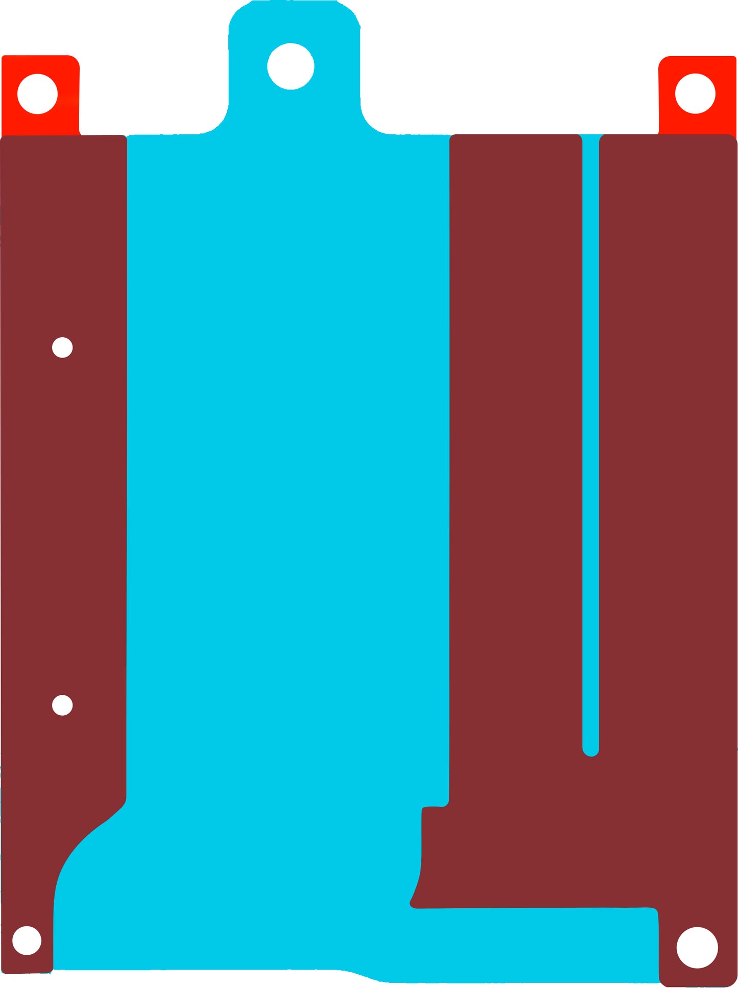 Adesivo Bateria Honor Magic V5, Service Pack 5163AFPM