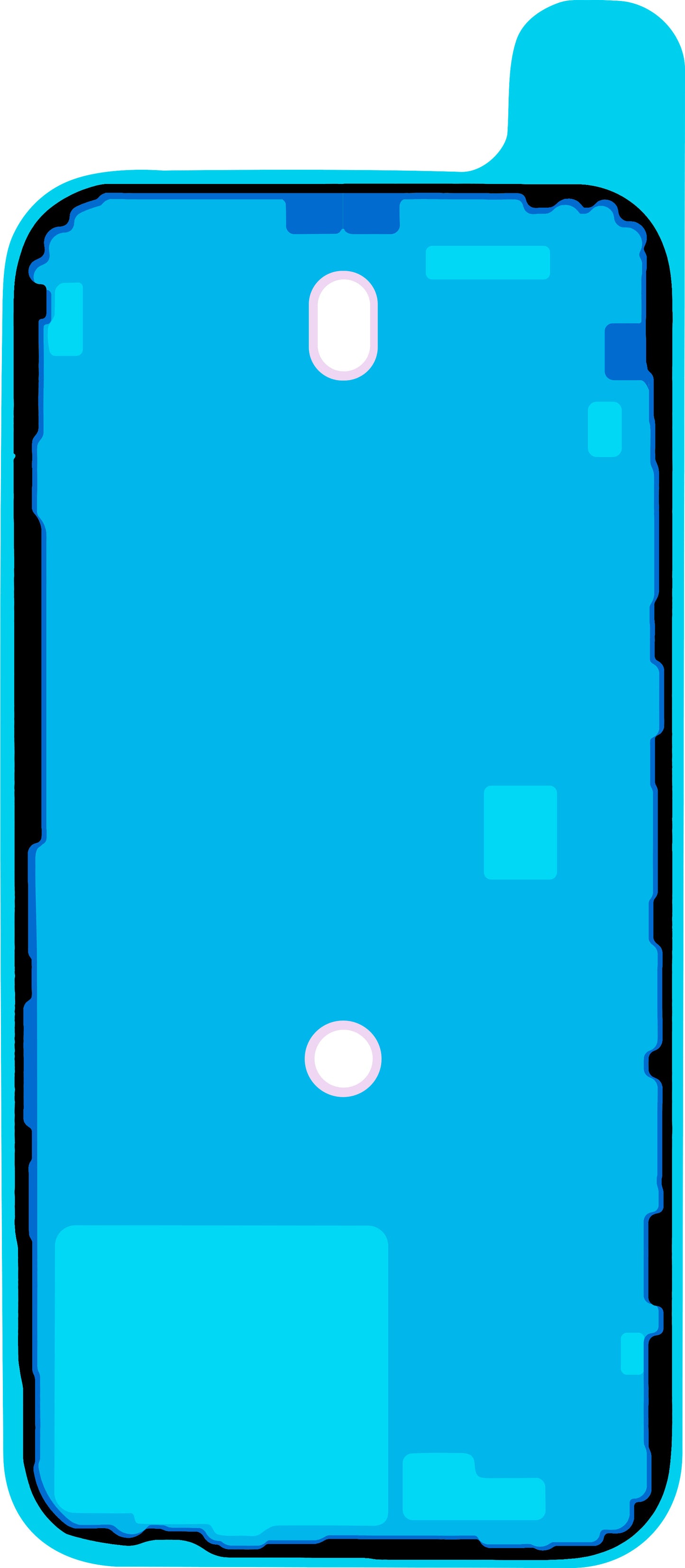 Adesivo Tampa da Bateria Apple iPhone 15, Service Pack 923-09185