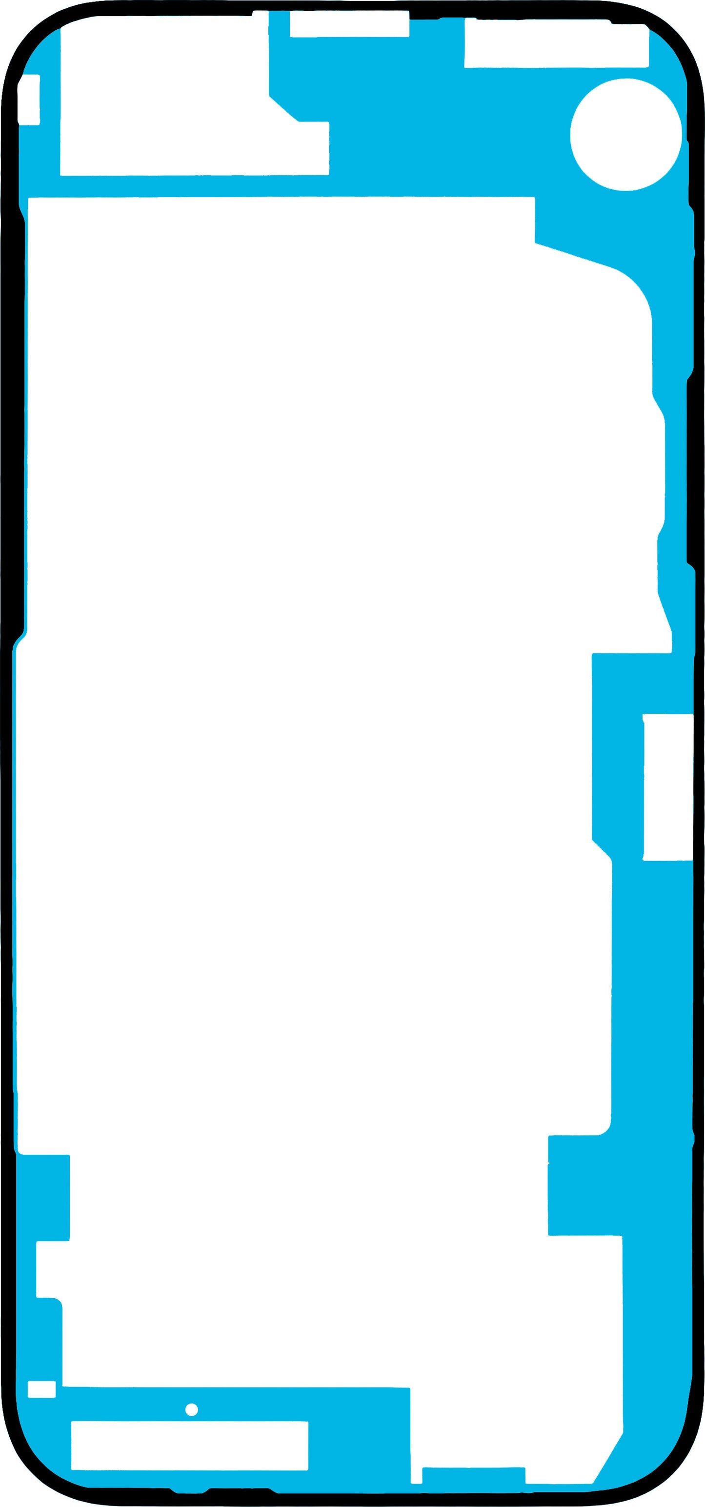 Adesivo Tampa da Bateria Google Pixel 8a, Service Pack G806-12578-01