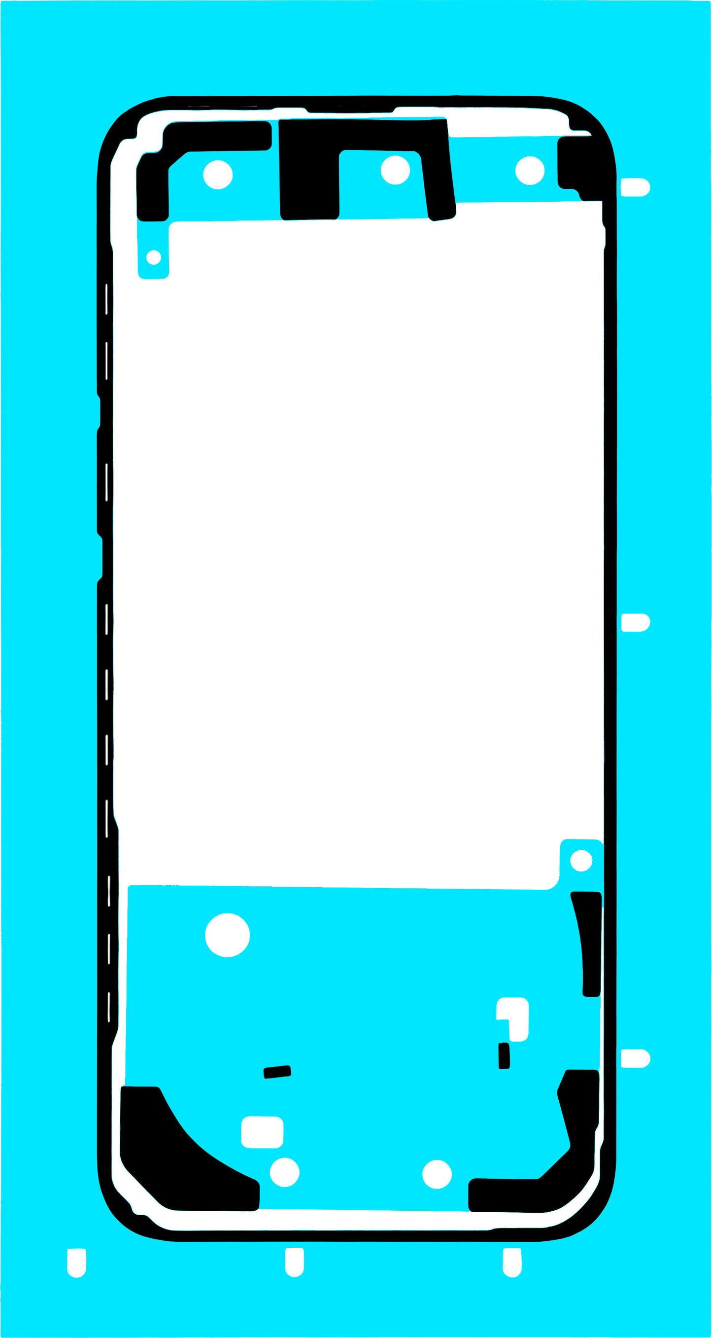 Adesivo Tampa da Bateria Honor Magic8 Pro, Service Pack 5163AGCT