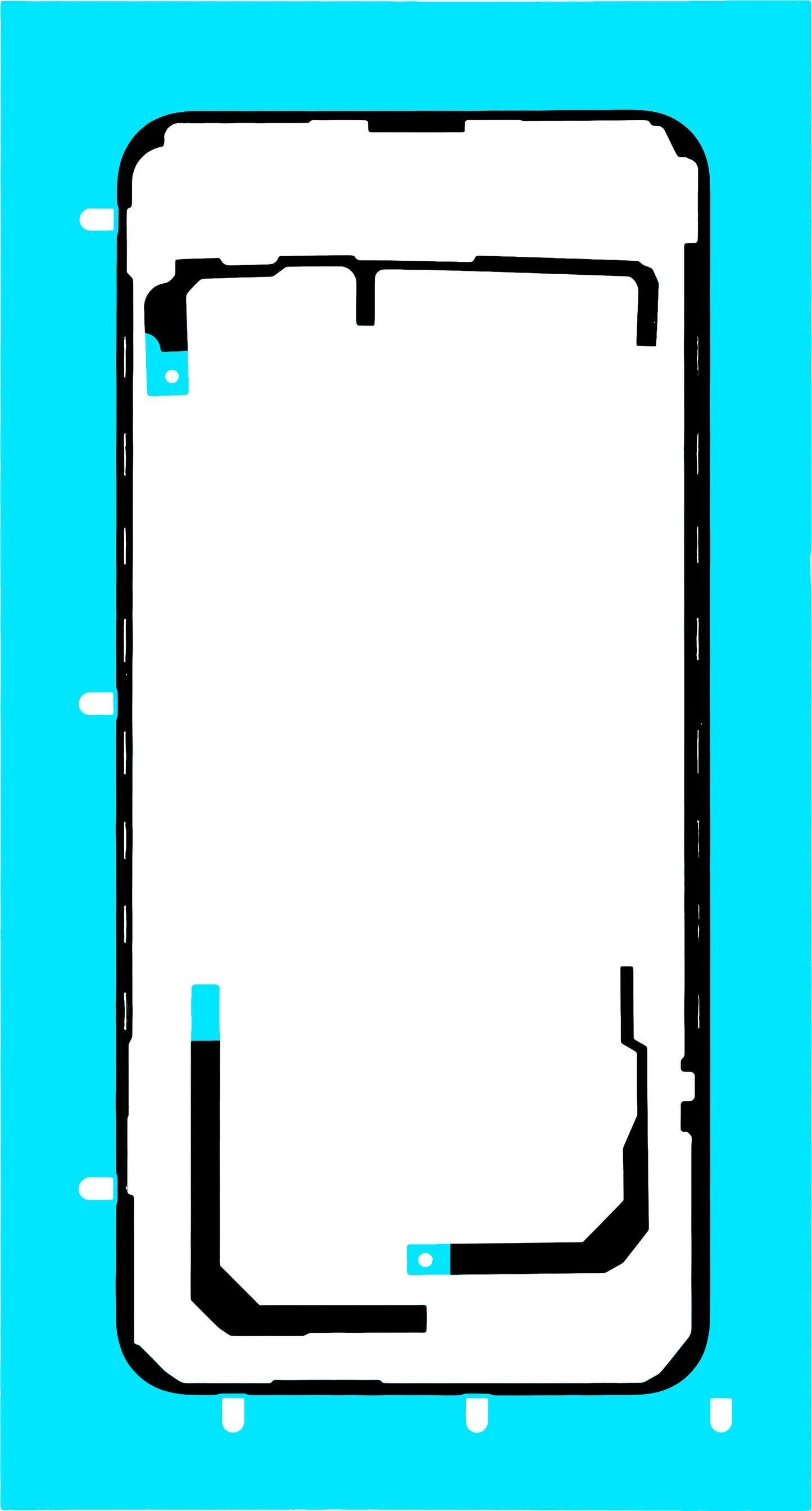 Adesivo Tampa da Bateria Honor Magic8 Lite, Service Pack 5163AFUG