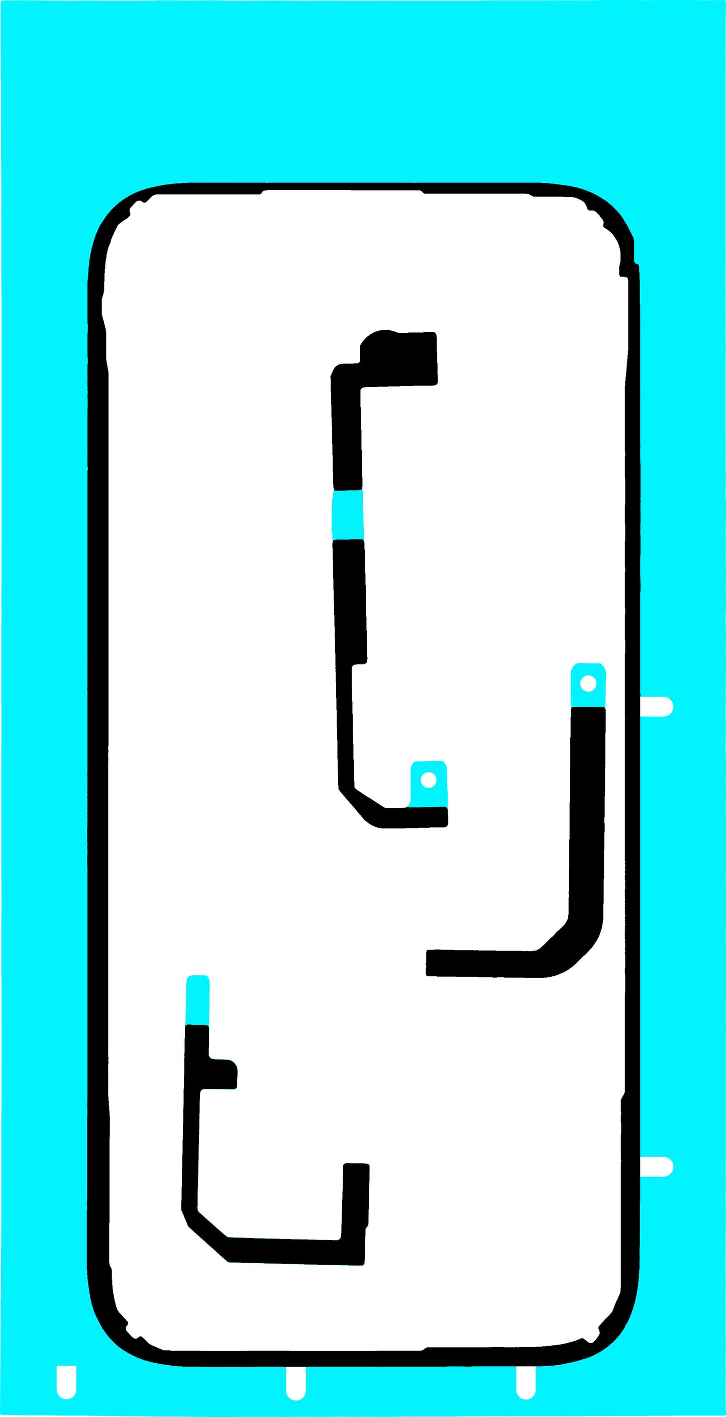 Adesivo Tampa da Bateria Honor 600e / 600 Lite, Service Pack 5163AGWH