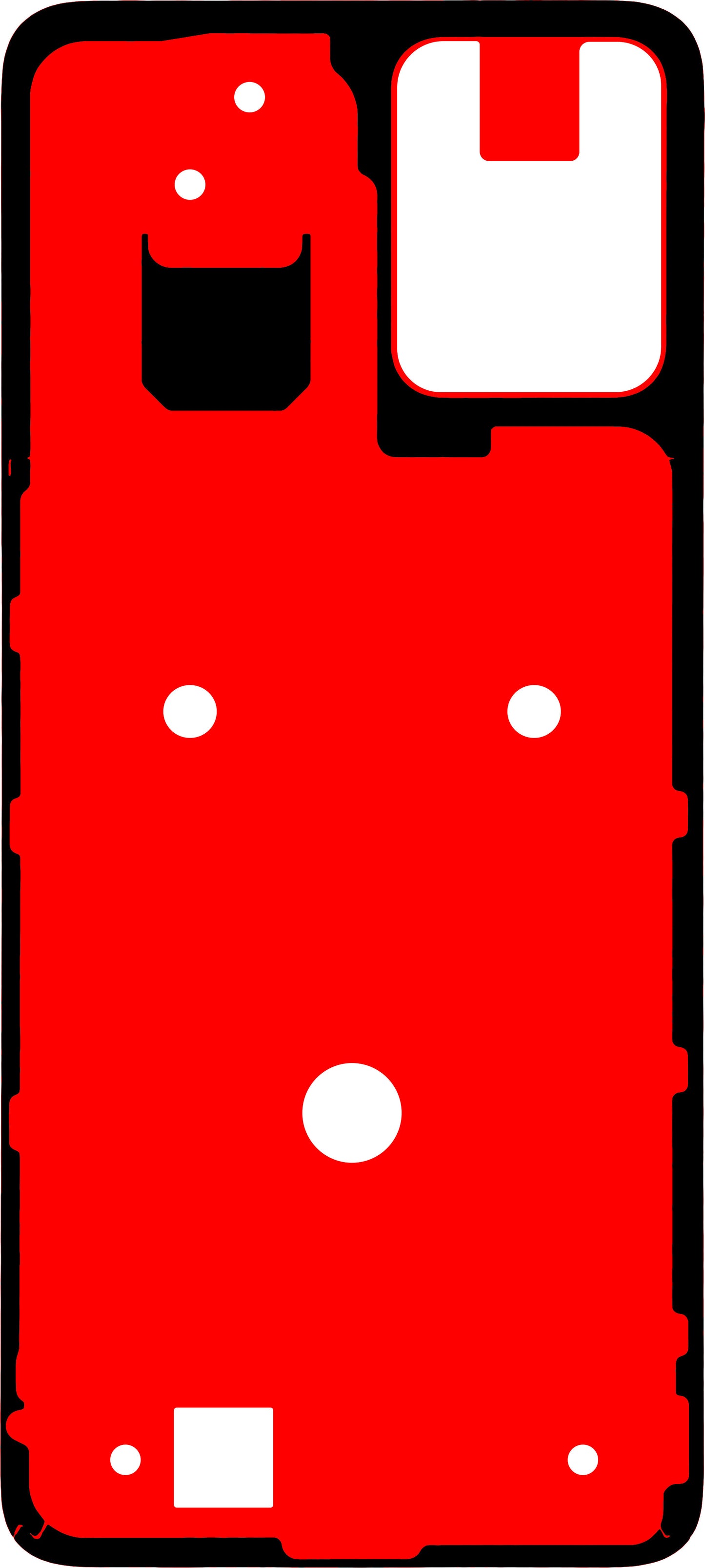 Adesivo Tampa da Bateria Motorola Moto G13, Service Pack 5D78C22490