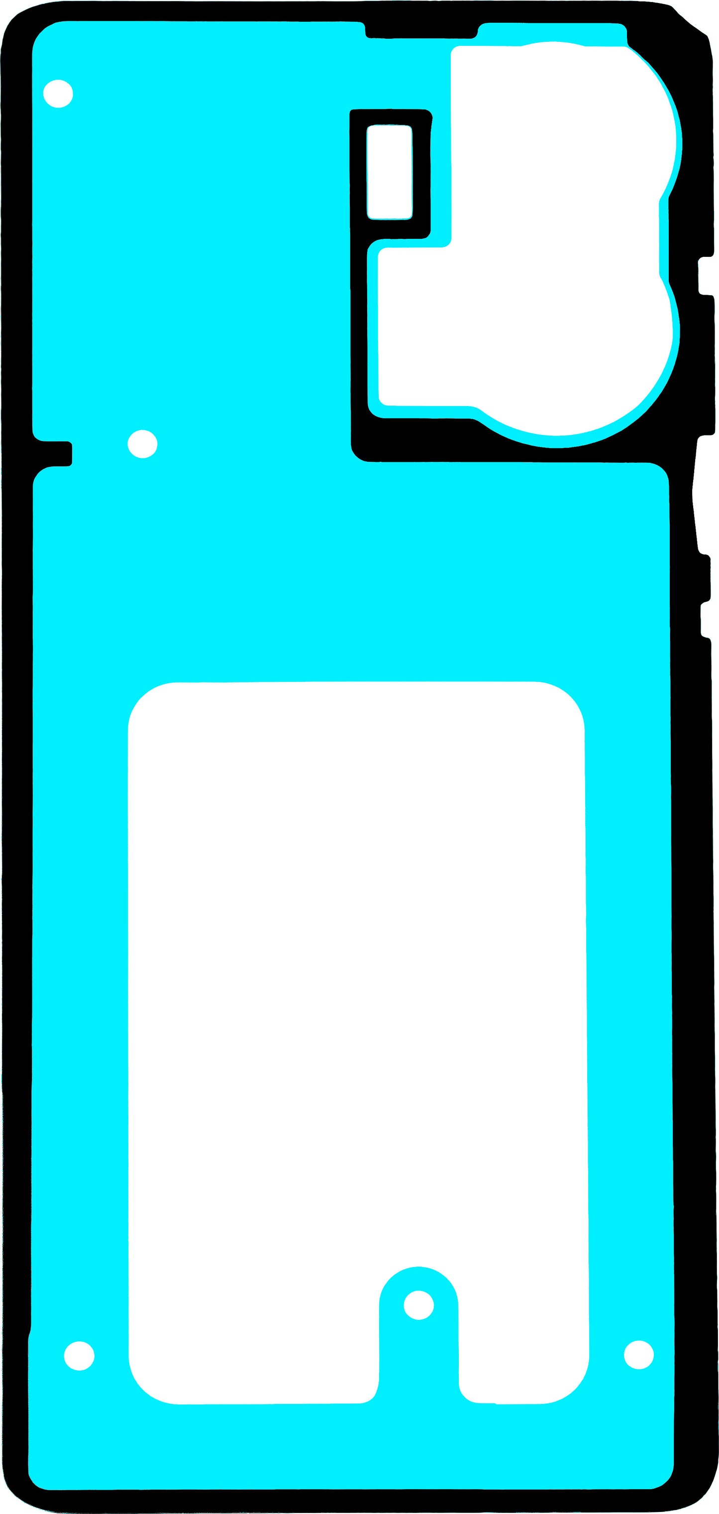 Adesivo Tampa da Bateria Motorola Edge 50 Fusion, Service Pack 5948C24385