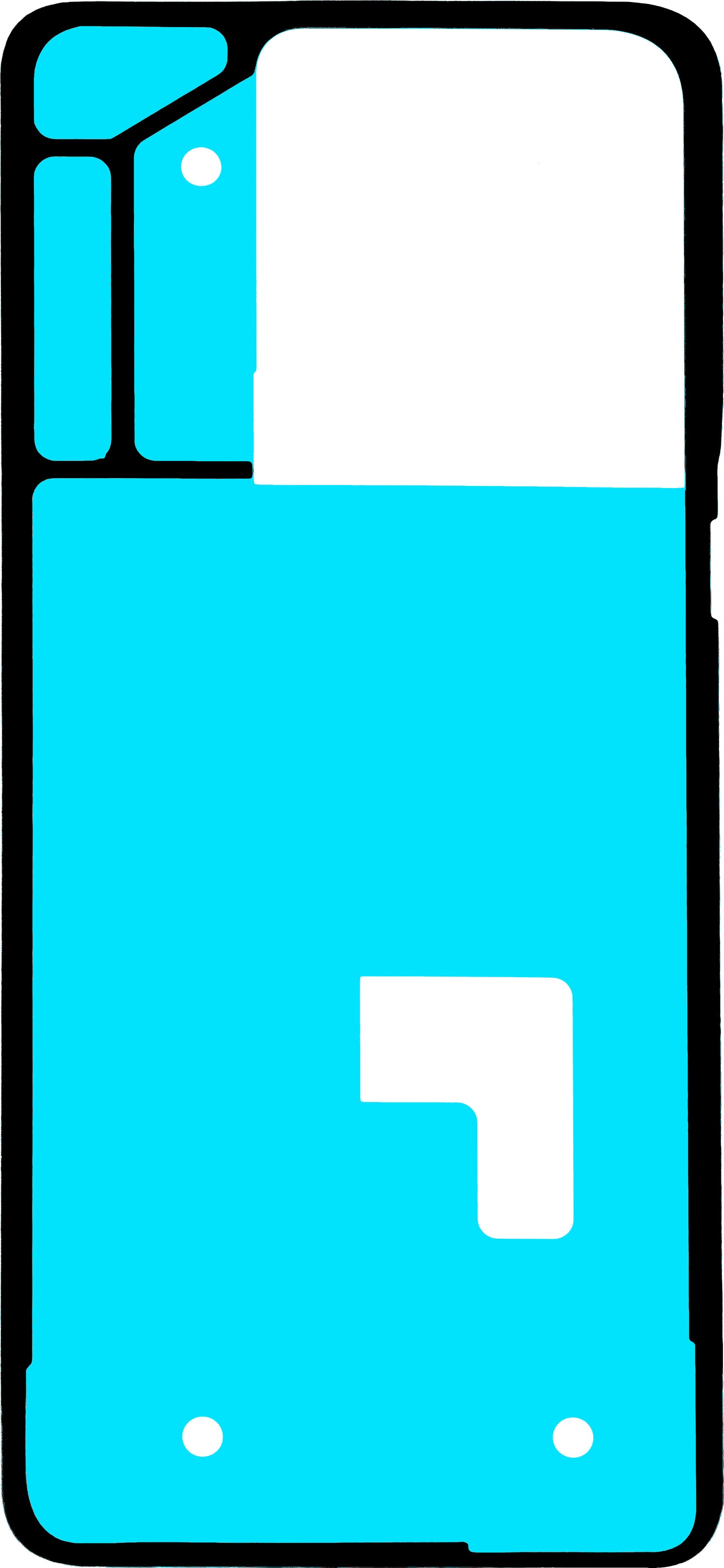 Adesivo Tampa da Bateria Motorola Edge 50 Pro, Service Pack 5D78C24171