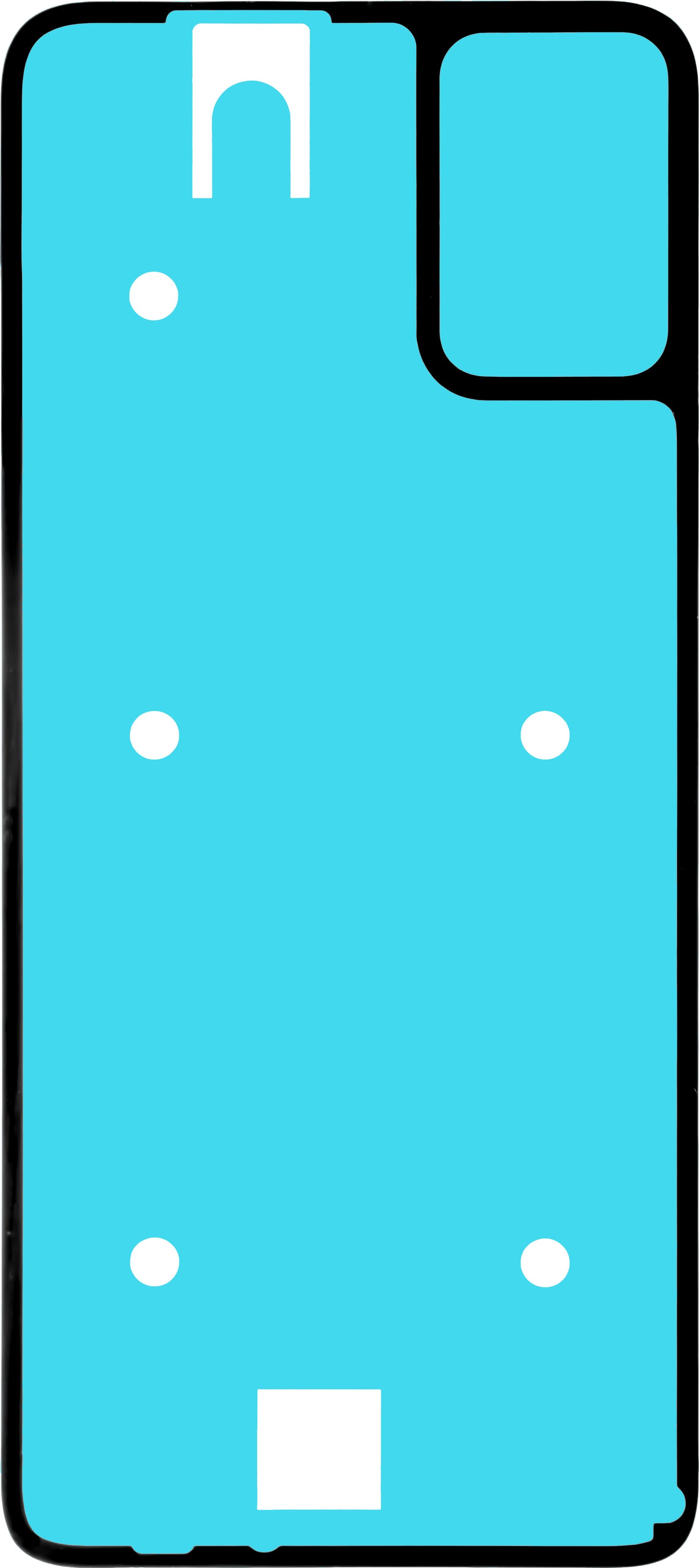 Adesivo Tampa da Bateria Motorola Moto E22i / E22, Service Pack 5D78C21629