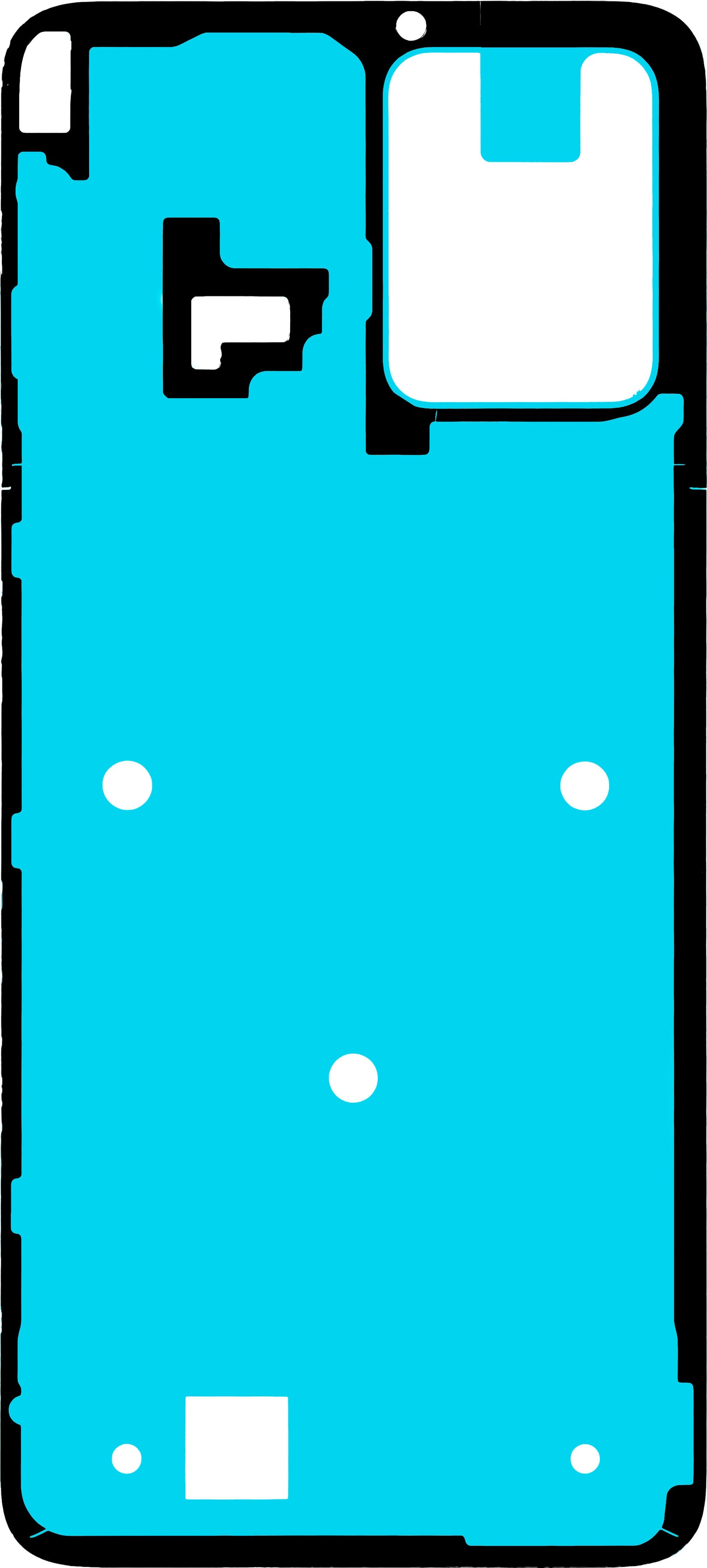 Adesivo Tampa da Bateria Motorola Moto G53, Service Pack 5D78C22164