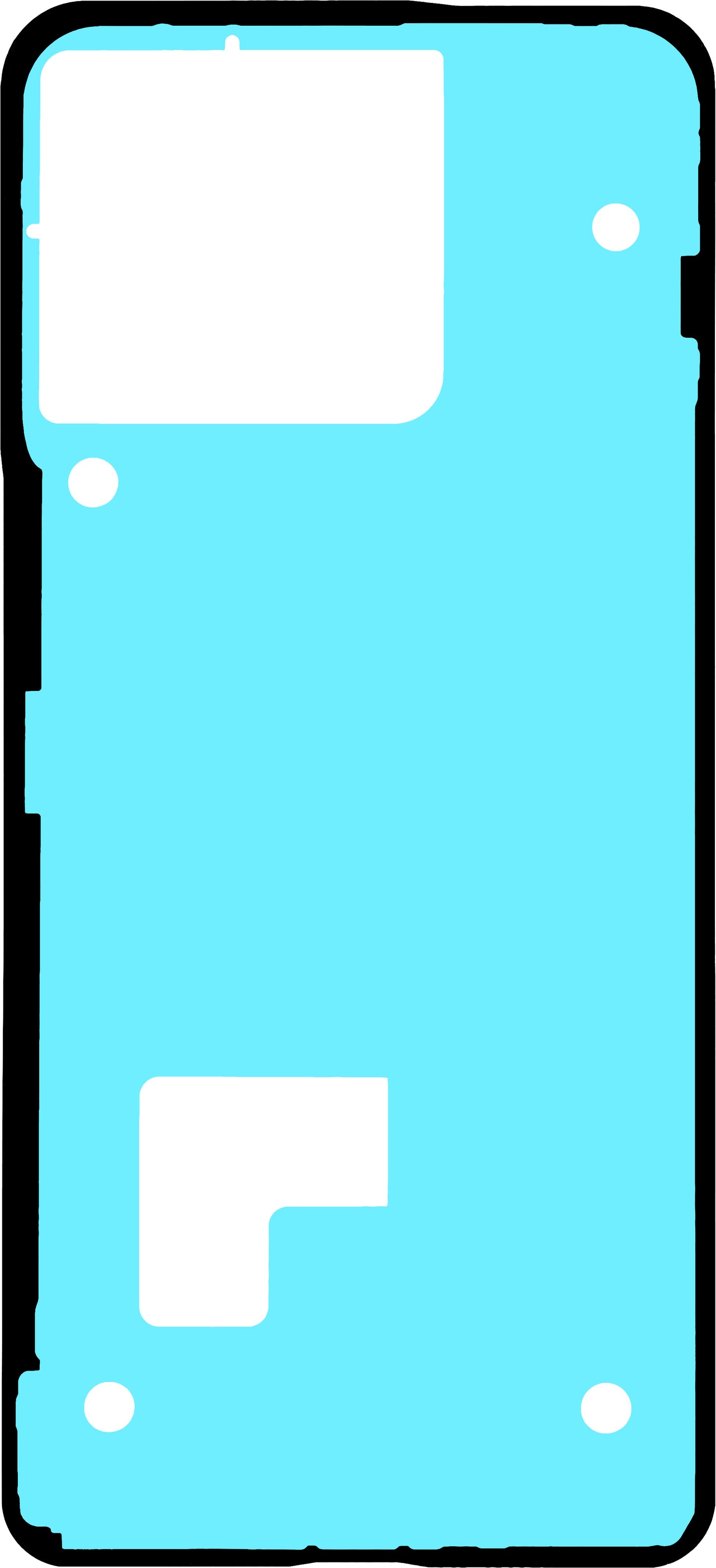 Adesivo Tampa da Bateria Motorola Edge 70, Service Pack 5D78C31618