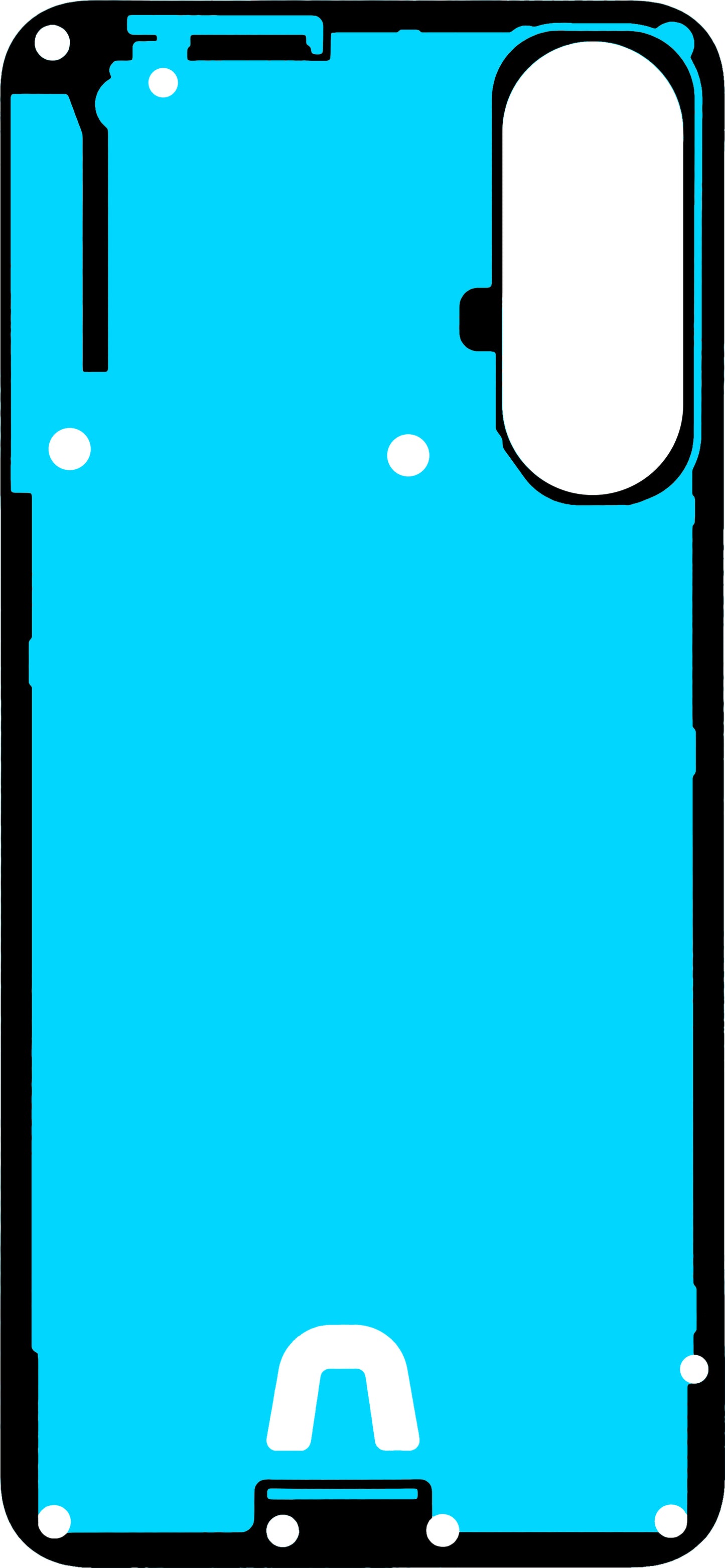 Cola para Tampa da Bateria Samsung Galaxy A17 5G, Service Pack GH81-27932A