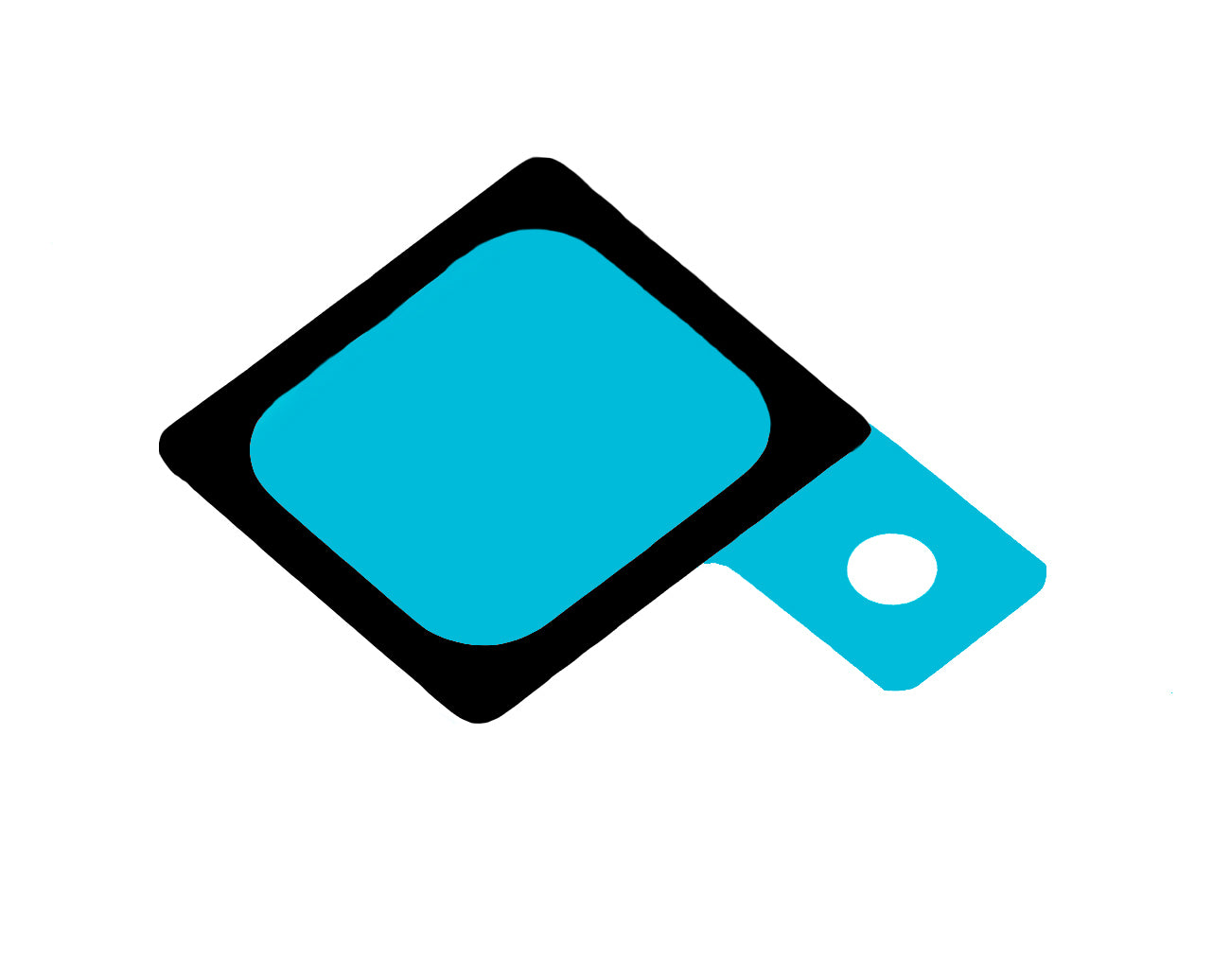 Adesivo Difusor Honor X70i / 400 Lite / X8c / X60i / X50i+, Pacote de Serviço 5163ACUQ