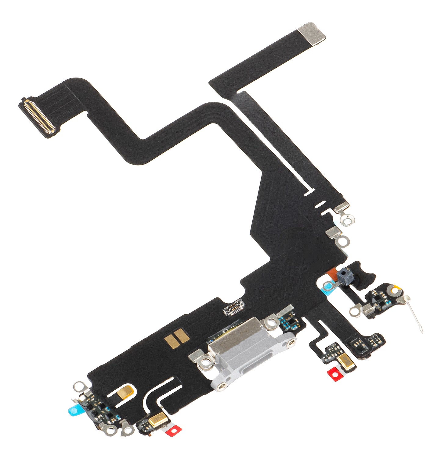 Cabo com Conector de Carregamento - Microfone Apple iPhone 14 Pro, Prateado