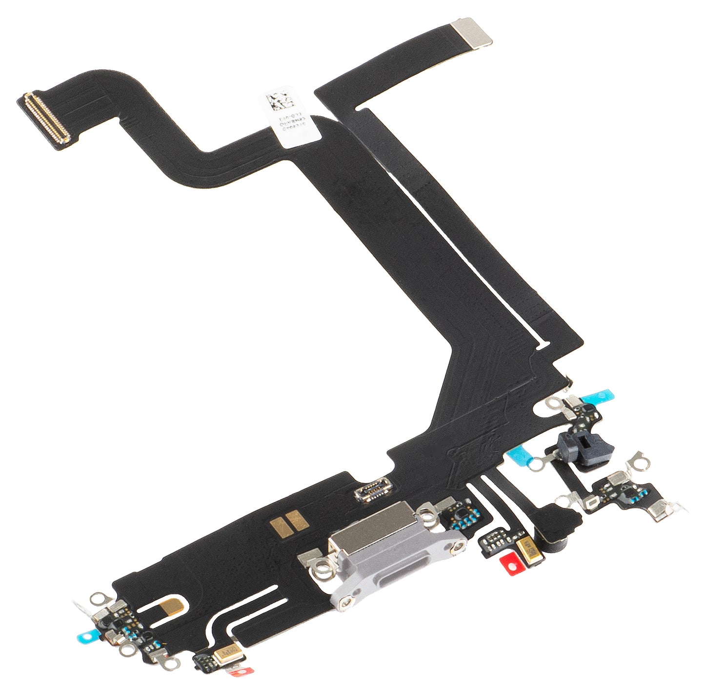 Cabo com Conector de Carregamento - Microfone Apple iPhone 14 Pro Max, Prateado