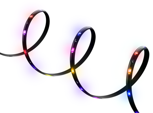 Yeelight Led Strip, 3.5W, OBSID RGBIC, Extensão, 1m, Preto YLFWD-0026 YLFWD-0026