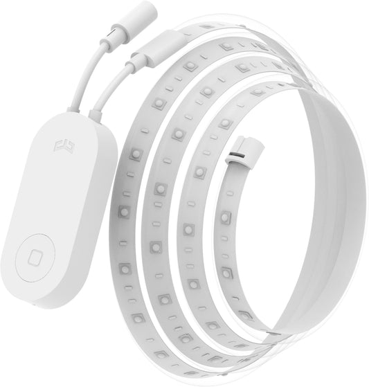 Fita LED Yeelight Pro, Wi-Fi, RGB, 2m, Branco YLDD05