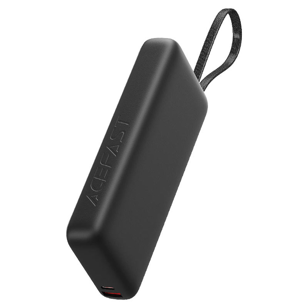 Bateria Externa Acefast M22, 20000mAh, 130W, QC + PD, 1 x USB-A - 2 x USB-C, Preta