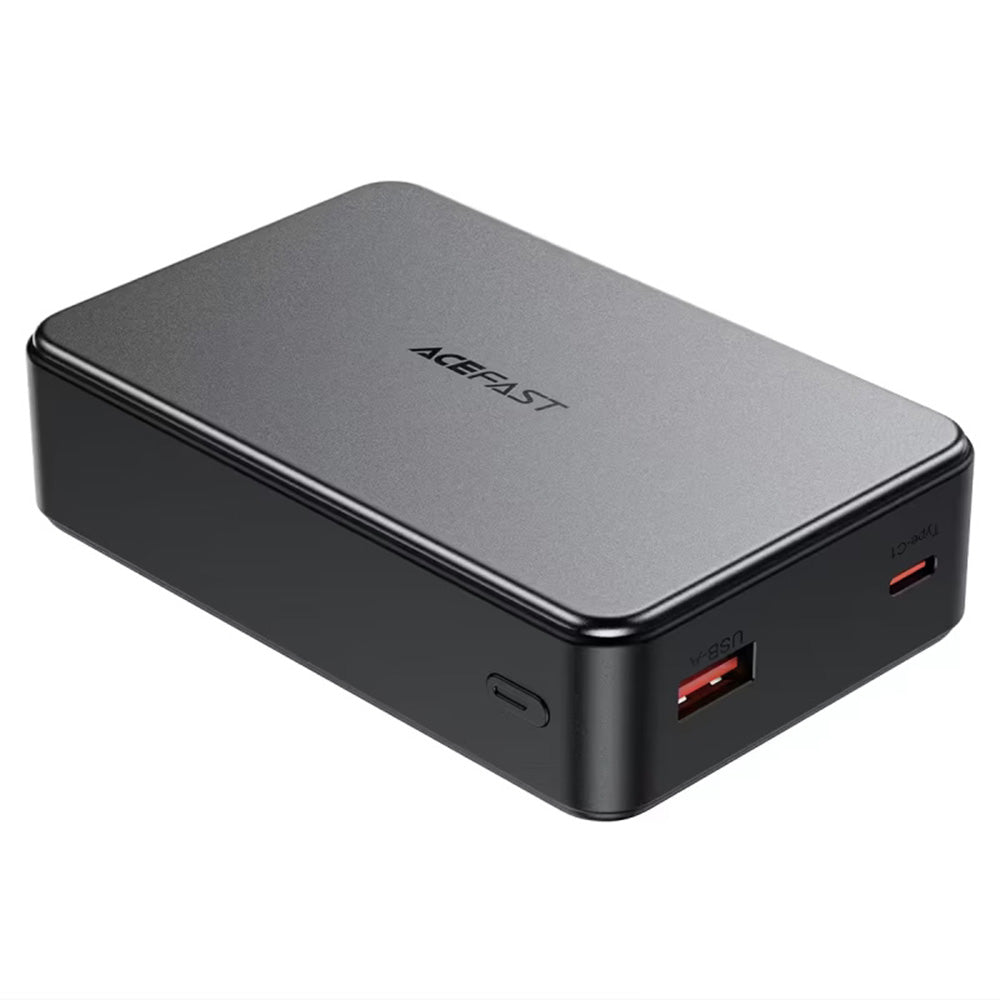 Bateria Externa Acefast M29, 20000mAh, 22.5W, QC + PD, 1 x USB-A - 2 x USB-C, Preta