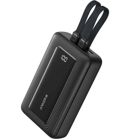 Bateria externa Anker PowerCore, 20000mAh, 30W, QC + PD, 1 x Lightning - 1 x USB-A - 2 x USB-C, preto A1681G11