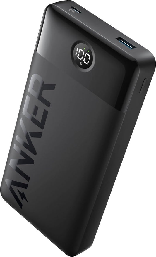 Bateria externa Anker PowerCore 326, 20000mAh, 15W, 1 x USB-A - 1 x USB-C, preto A1367G11