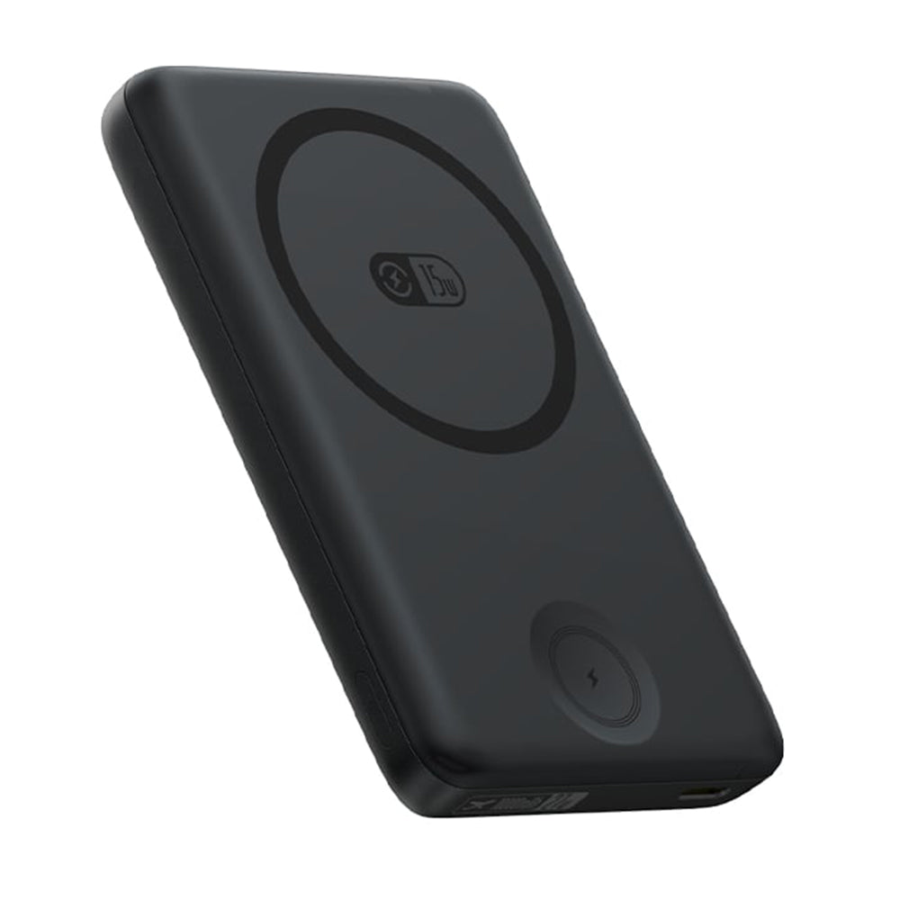 Bateria Externa Baseus Bank EnerFill FT11, 10000mAh, 27W, PD + QI + FQI, 2 x QI - 1 x USB-C, Preta P1008210G123-00