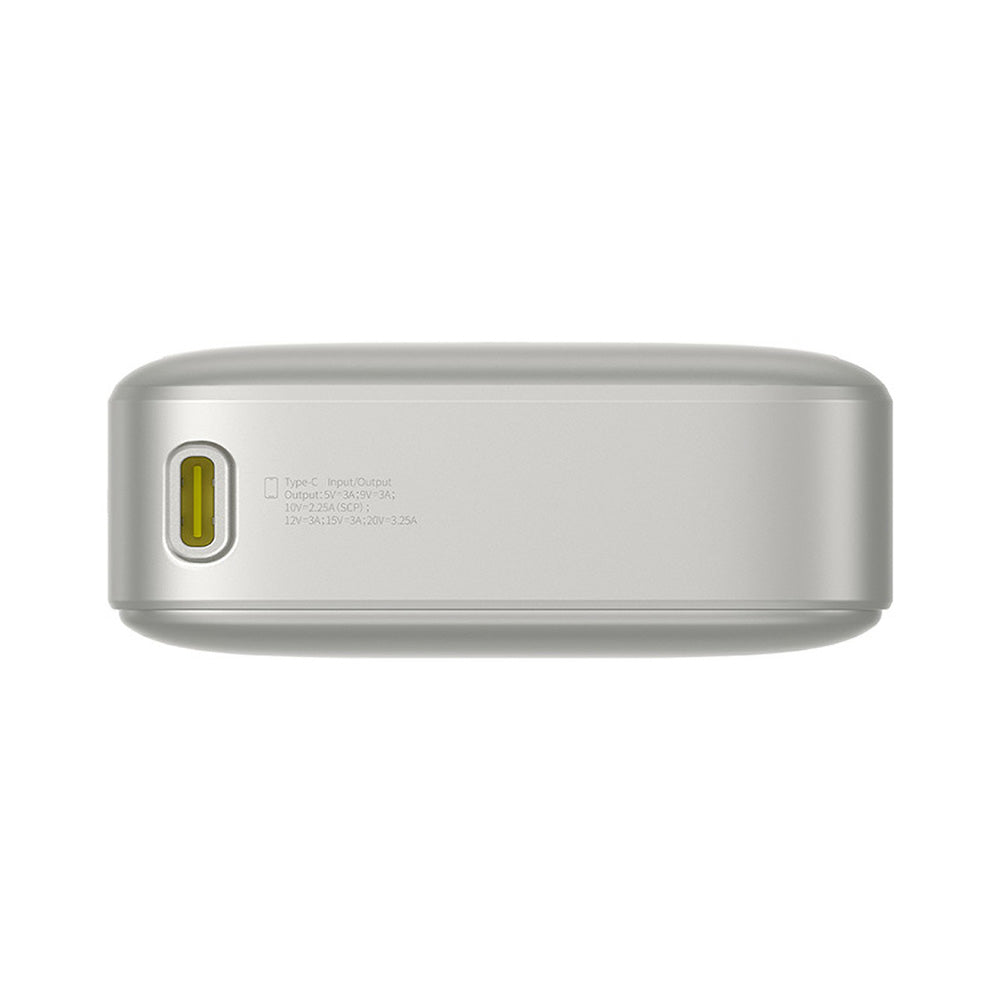 Bateria Externa Baseus Free2Pull, 20000mAh, 65W, PD, 2 x USB-C, Cinzento P10073700843-00