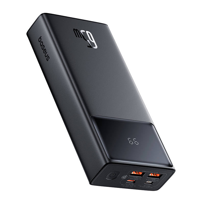 Bateria Externa Baseus Star Lord, 20000mAh, 65W, QC + PD, 1 x USB-C - 2 x USB-A, Preta P10022906113-00