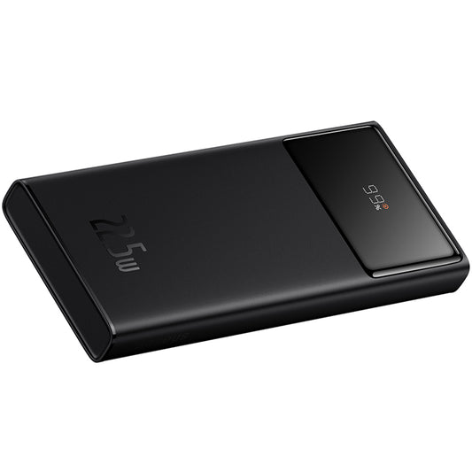 Bateria externa Baseus Star Lord, 10000mAh, 22,5W, QC + PD, 1 x USB-C - 2 x USB-A, preto PPXJ100001